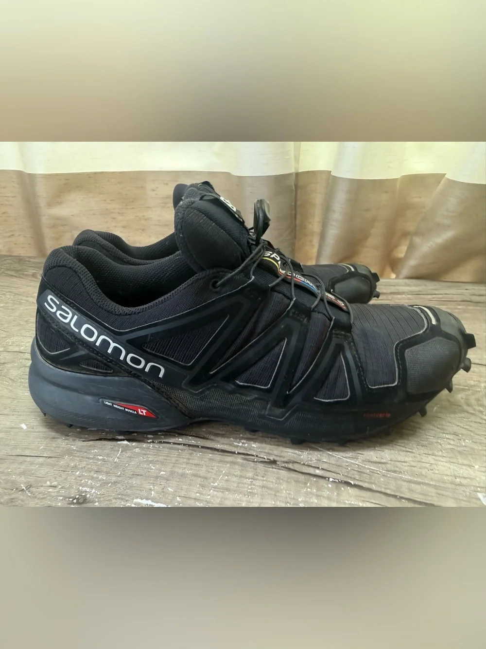 SALOMON Men's Speedcross 4 Trail Running Shoes Hiking Fit size 10